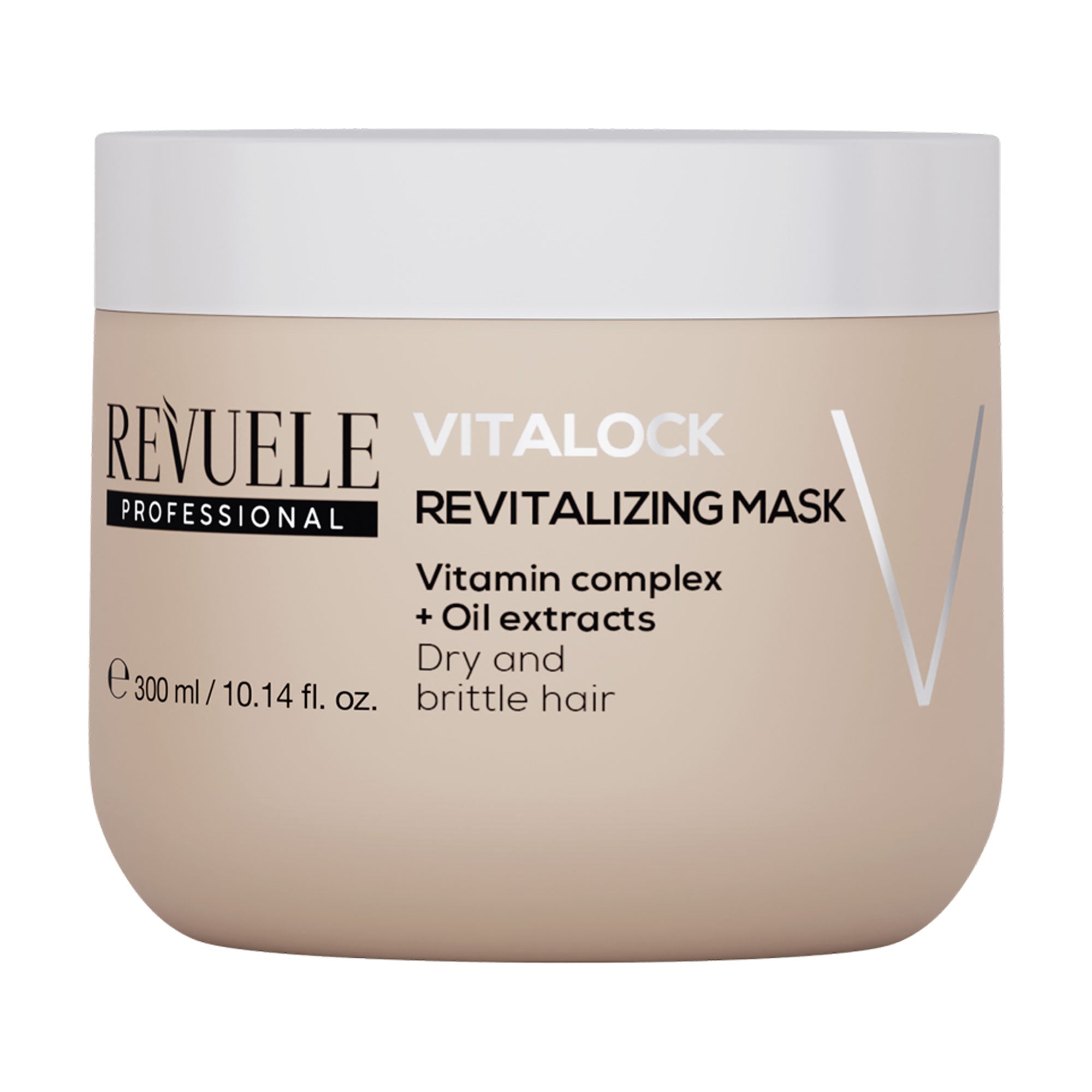 Маска Revuele Professional Vitalock Revitalizing Mask для сухого та ламкого волосся, 300 мл